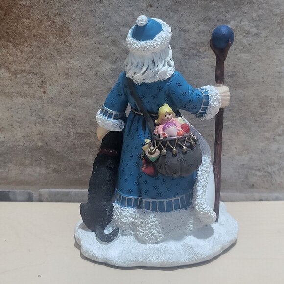 International Santa Claus Collection D'Yed Moroz Siberian Santa Figurine 2005 - Picture 6 of 12